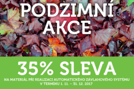 Podzimní akce!